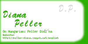 diana peller business card